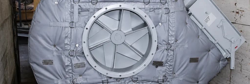 A double layer of septums separated by an air gap, significantly increases the acoustical performance